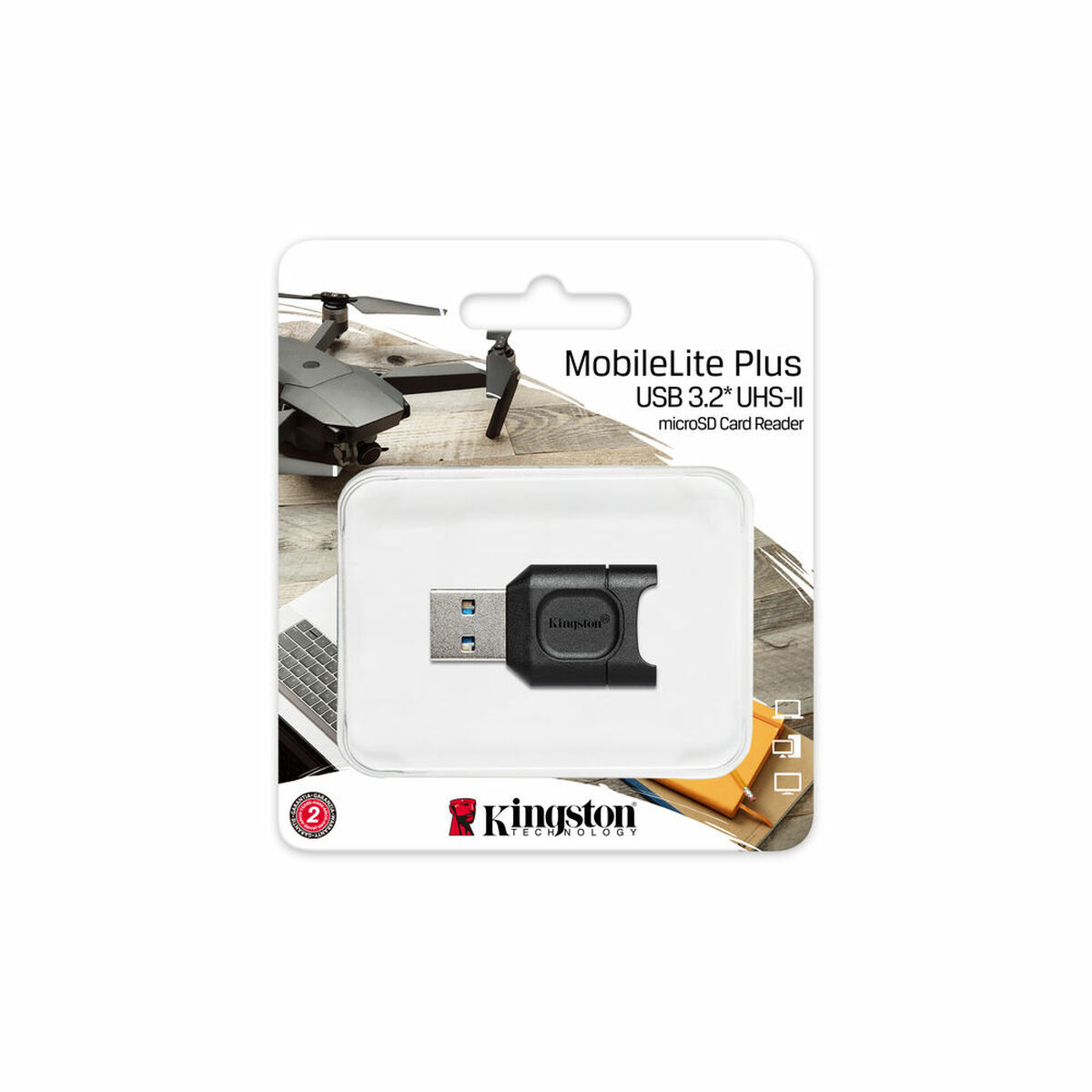 Čitač Kartica USB Kingston MLPM Crna
